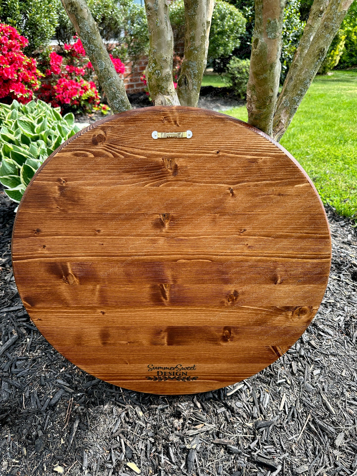 Circular Family Monogram Sign