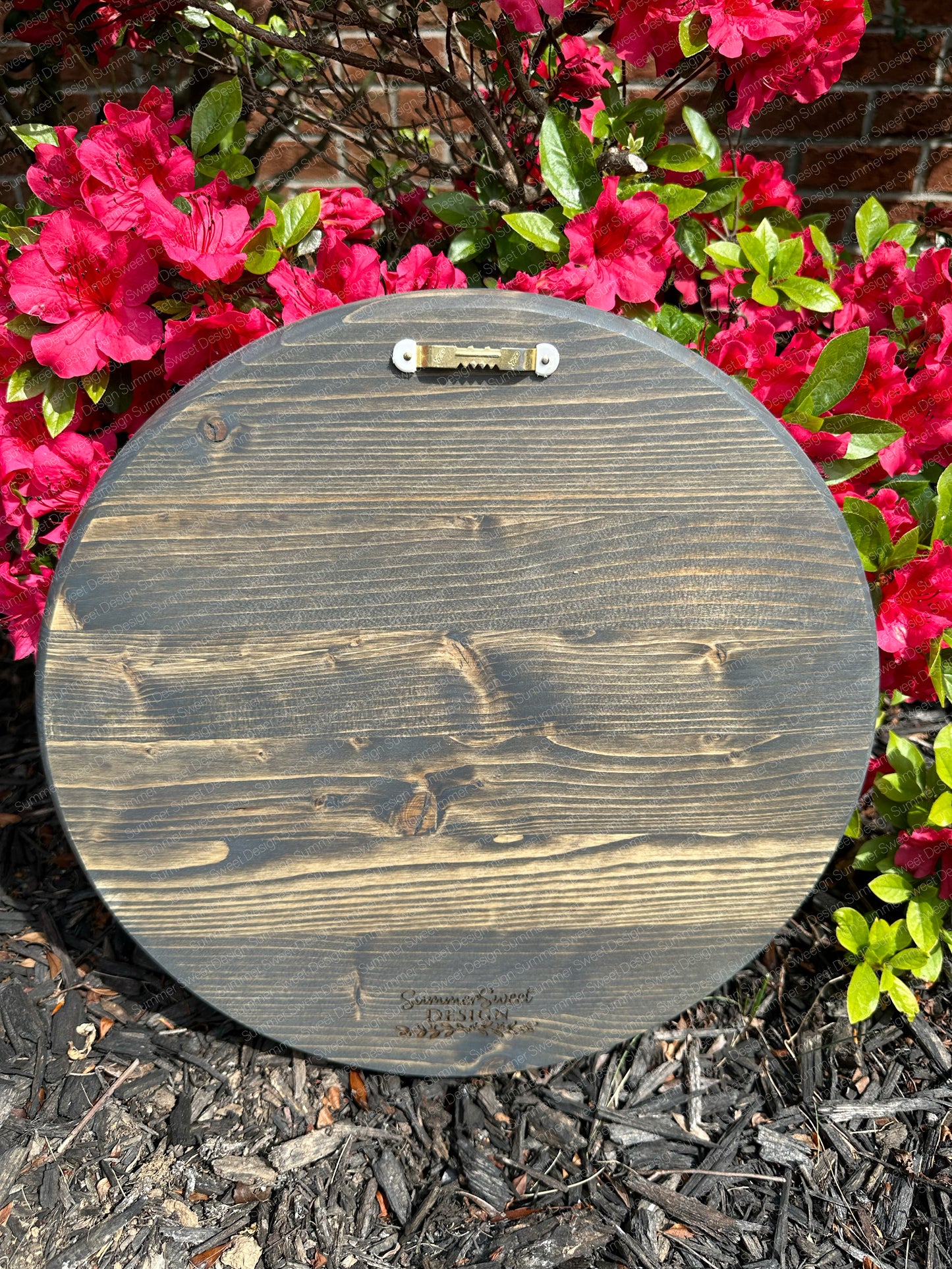 Circular Family Monogram Sign